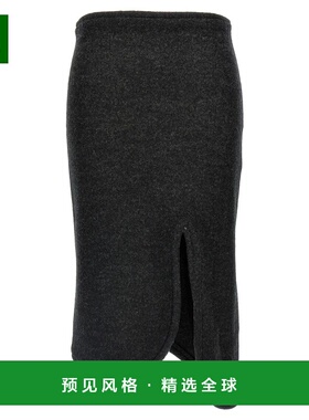 香港直邮VICTORIA BECKHAM 女士半身裙 1424WSK005815ACHARCOAL