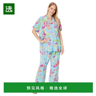 1h可退 【美国直邮】by Natori 珊瑚礁套头睡衣套装