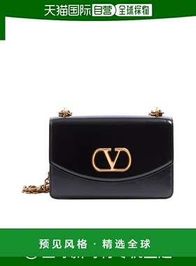 香港直邮Valentino 亮面小牛皮手提包单肩包斜挎包 WB0R16GCB