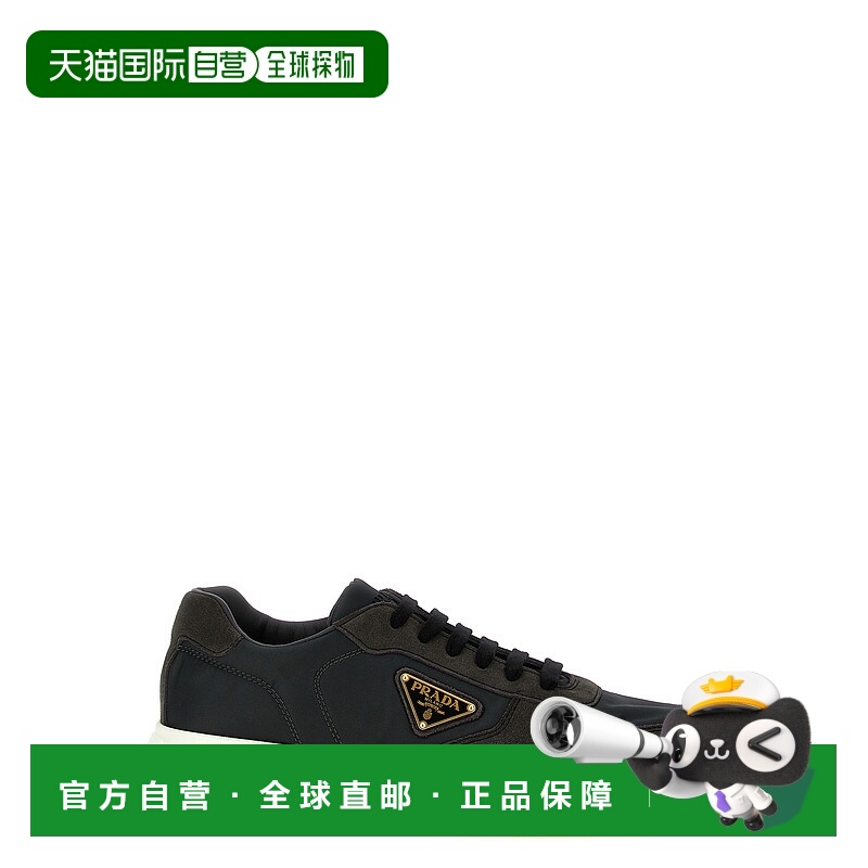 1h可退 香港直邮Prada 普拉达 男士 徽标运动鞋 2EE369FD0023KUY