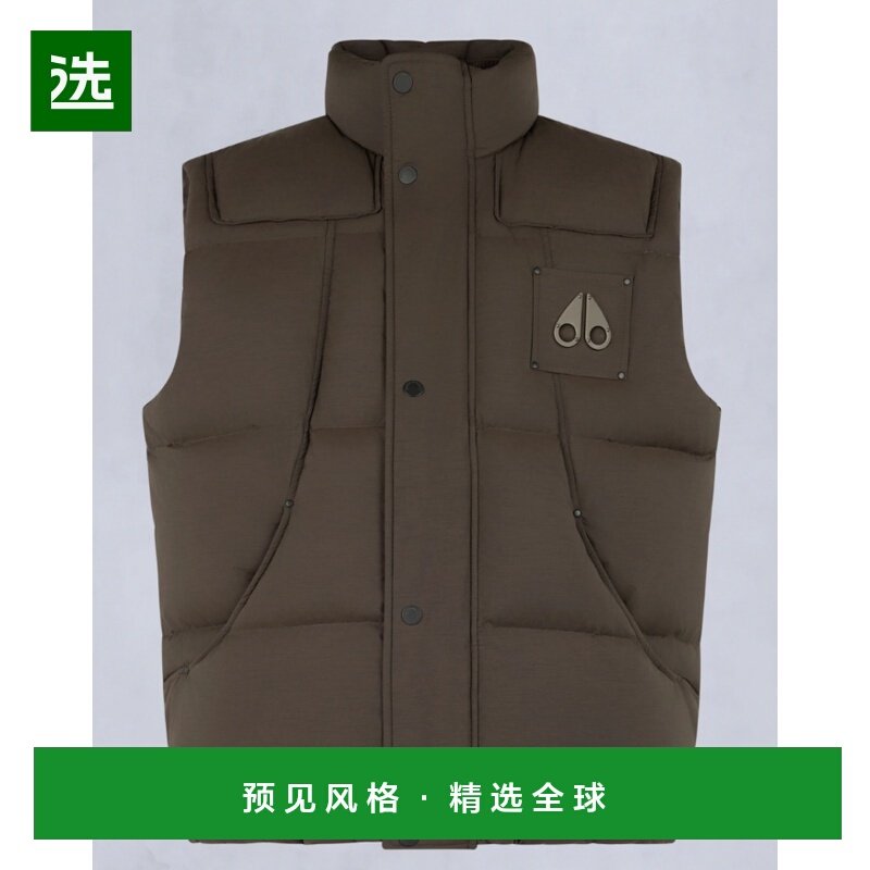 香港直邮MOOSE KNUCKLES 男士马甲 M35MV4501713 AW2025 军绿色,男装,常规马甲,淘宝优惠券,粉丝福利购,淘宝优惠卷