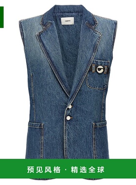 香港直邮COPERNI 女士外套 COPV76F2014BLU SS2025 蓝色 Coperni