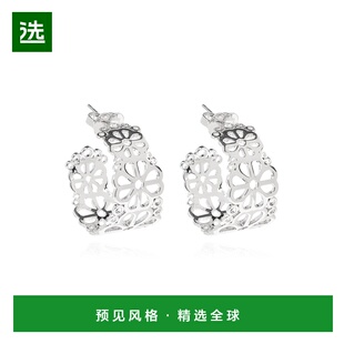 香港直邮KATE SPADE 女士耳饰 KM0160SILVER AW2025 银色 Brass e