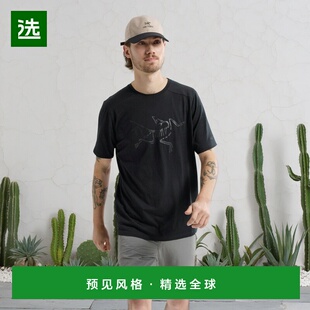 欧洲直邮Arc'teryx 始祖鸟男士T恤 IONIA MERINO WOOL LOGO SHIRT