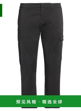 1h可退 香港直邮Iceberg 冰山 男士 休闲长裤 black黑色 舒适时尚