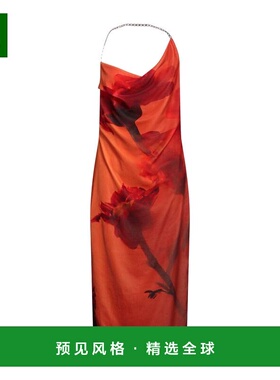 1h可退 香港直邮Stine Goya 女士 中长连衣裙 orange橙色 舒适时