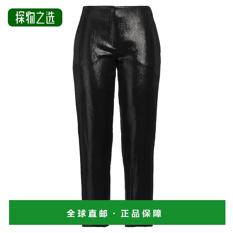 香港直邮Mugler 穆勒 女士 休闲长裤 black黑色 舒适时尚