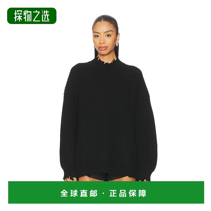 香港直邮Simkhai 女士 Willa 毛衣 5252237K black黑色 舒适时尚