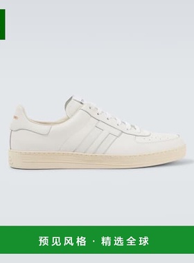 1h可退 香港直邮Tom Ford 汤姆·福特 男士 Radcliffe 皮质运动鞋