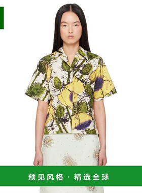 1h可退 香港直邮Wales Bonner 女士 多色 Althea Pintuck 衬衫 WS