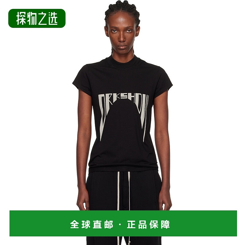 香港直邮rick owens 瑞克·欧文斯 DRKSHDW 女士 黑色 Concordian
