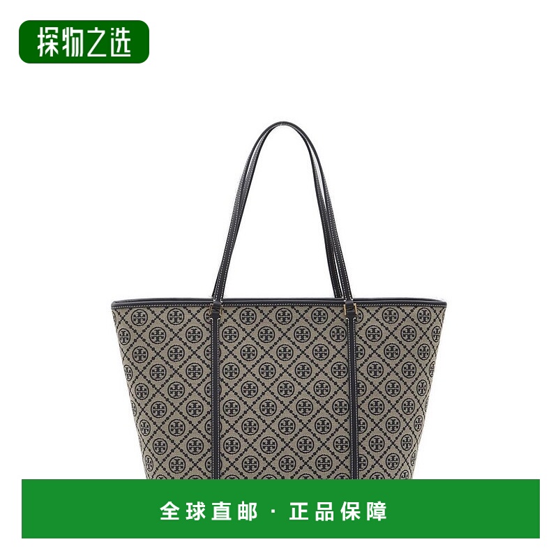 1h可退 香港直邮Tory Burch 托里·伯奇 女士 T MONOGRAM 拉链托