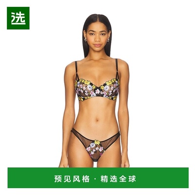 1h可退 香港直邮Fleur Du Mal 女士 Eden 半杯罩文胸 BR0491