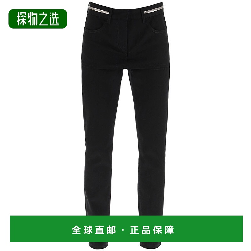 1h可退 欧洲直邮GIVENCHY 女士牛仔裤 BW50TX50R6001纪梵希直筒裤