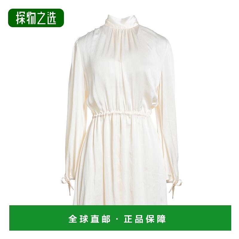 香港直邮Pinko 品高 女士 短款连衣裙 beige米色 舒适时尚