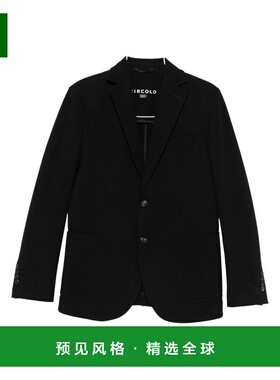 香港直邮CIRCOLO 1901 男士夹克 CN4925001 AW2025 黑色 Jacket