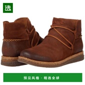 麂皮进口拉链真皮正品 保暖 女士 靴子短靴女鞋 美国直邮 born