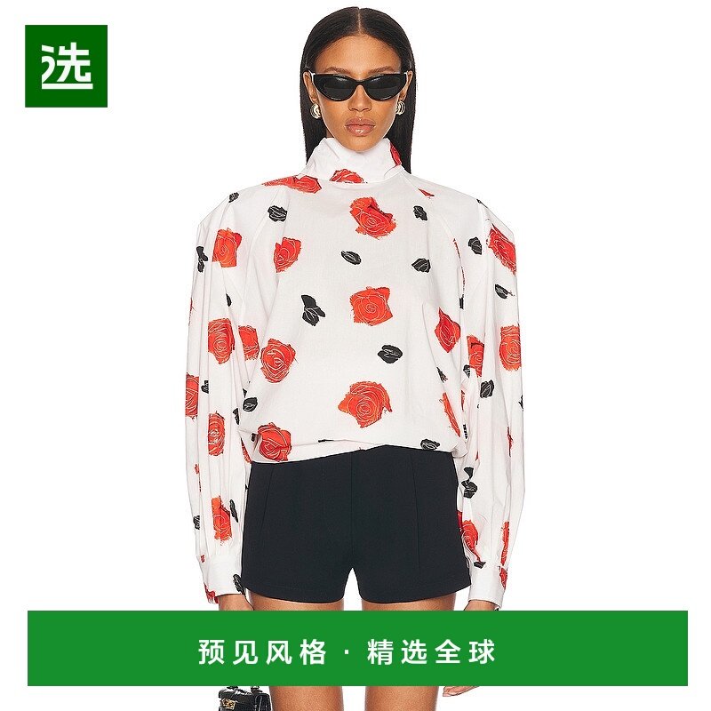 1h可退 香港直邮Marni 玛尼 女士 膨起上衣 TTMA0381A0UTC501,女装/女士精品,T恤,淘宝优惠券,粉丝福利购,淘宝优惠卷