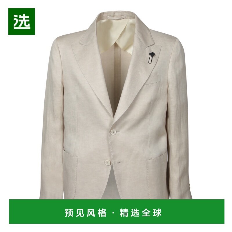 1h可退 香港直邮Lardini 男士 單排扣西裝外套 ES688AEESIF64433,男装,商务正装西服,淘宝优惠券,粉丝福利购,淘宝优惠卷