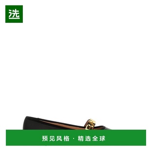 香港直邮Bally 巴利 女士 Balby 方頭芭蕾平底鞋 WA0506NA045女鞋