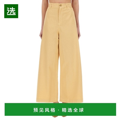 1h可退 香港直邮Alysi 女士 长裤 205108P5023CREMA brown棕色 舒