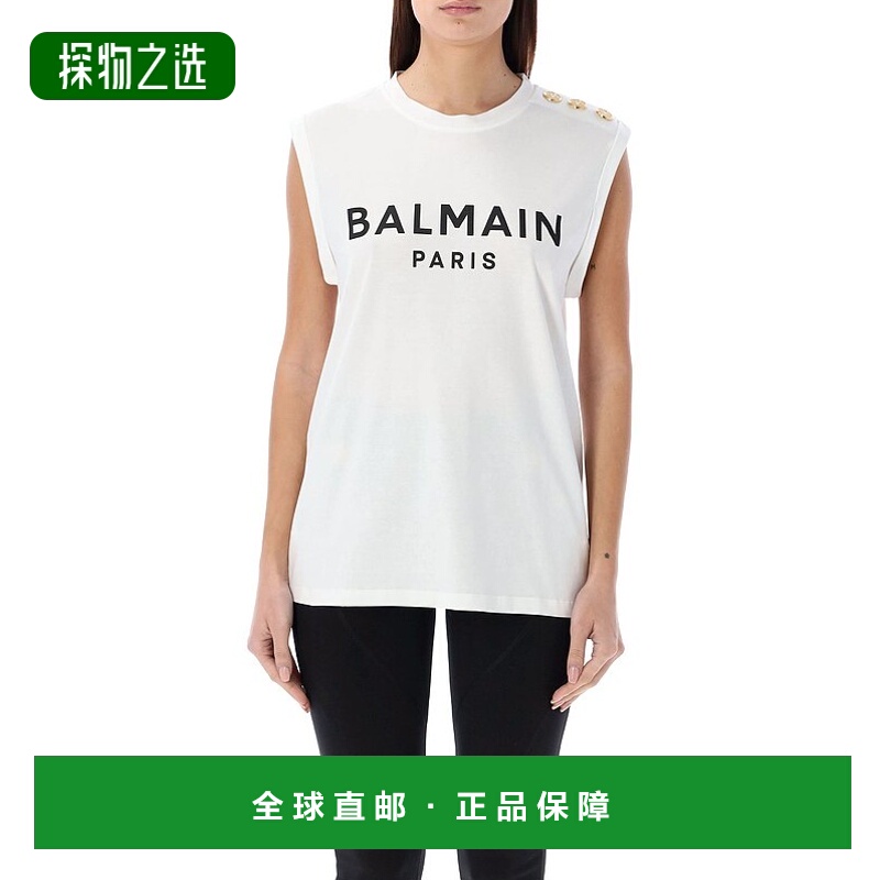 1h可退 欧洲直邮BALMAIN 女士T恤CF1ED001BB02GAB