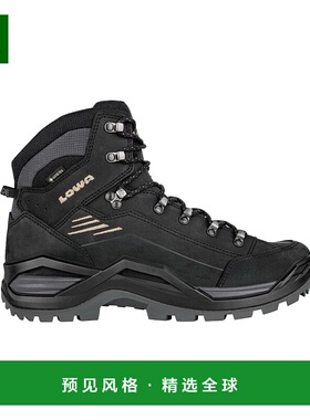欧洲直邮LOWA RENEGADE EVO GTX MID男士黑色防水科技面料登