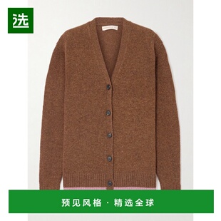 1h可退 香港直邮DAUGHTER 女士 羊毛针织开衫 WLR2302Hazelnutwit