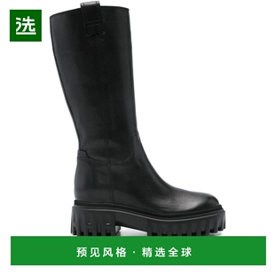 香港直邮Hogan 女士 STATEMENT 黑色运动鞋 HXW7000FV40KXT长筒靴