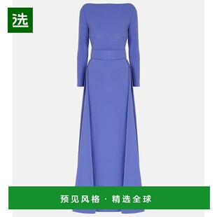 1h可退 香港直邮SOLACE LONDON 女士 Shayla crêpe 礼服