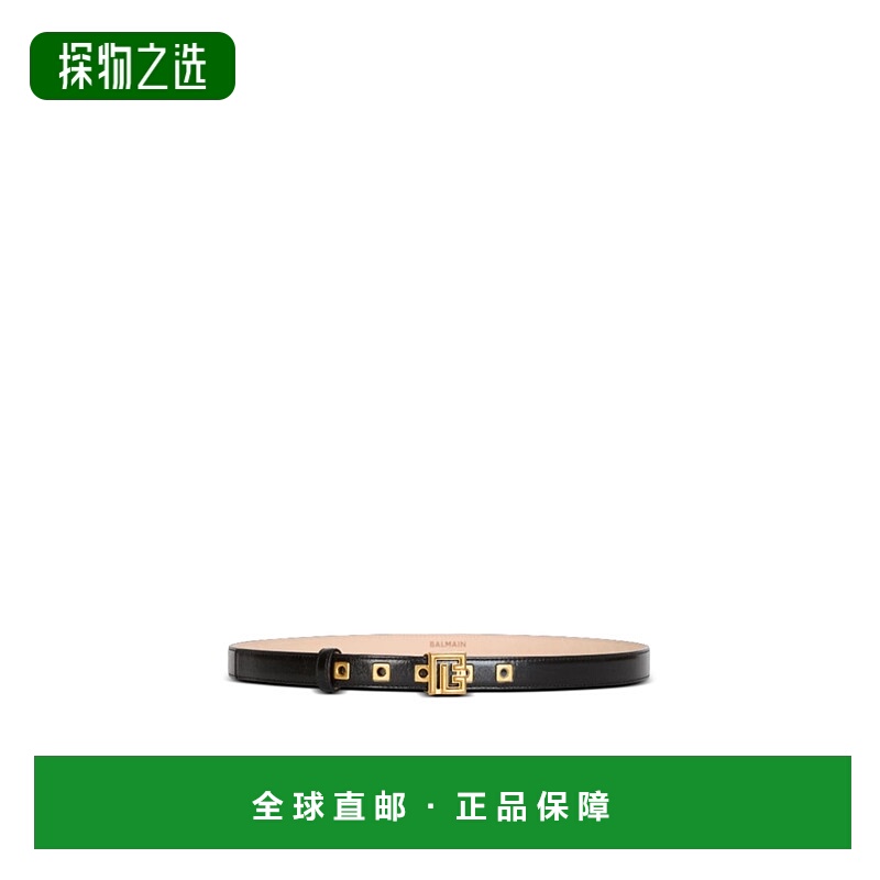 香港直邮Balmain 徽标腰带 DN1WJ118LTFL