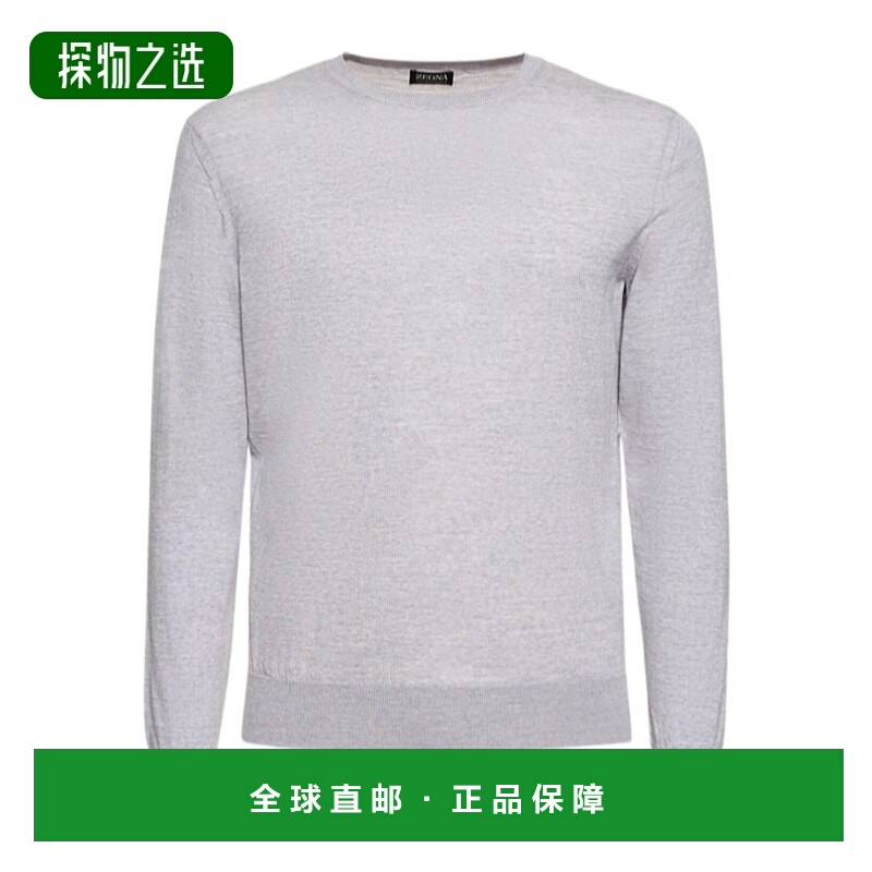 香港直邮Zegna 圆领长袖针织衫 80I-YBG039