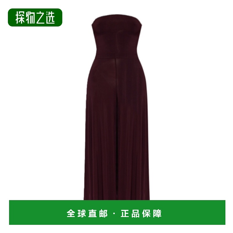香港直邮Alaia 露肩连体裤 AA9U0025J050B性感套装