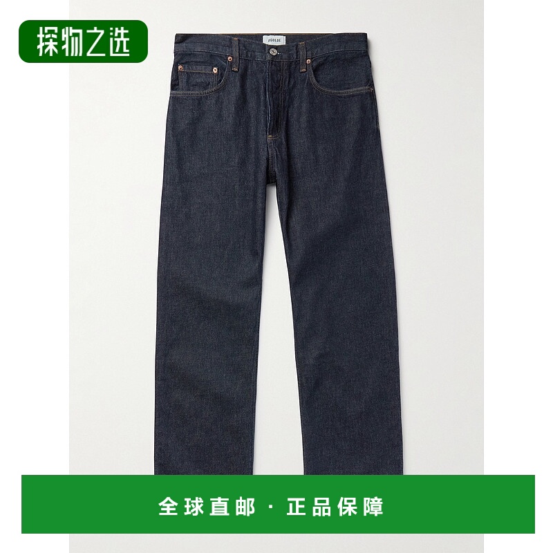 香港直邮AGOLDE 男士 Magnus 直筒牛仔裤 A7031601rinse(dkindrin