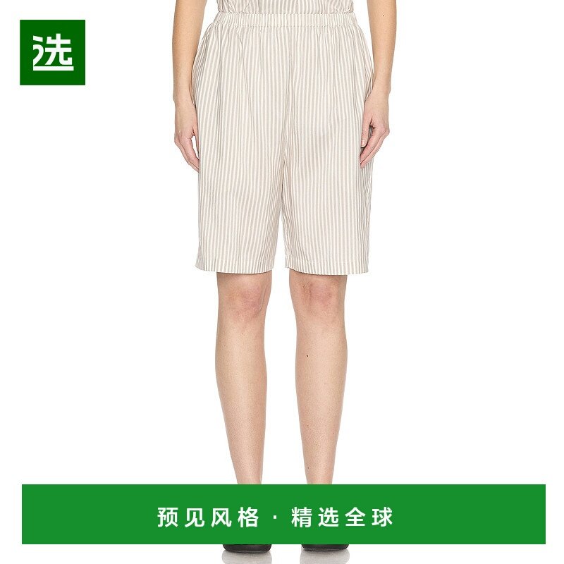 1h可退 香港直邮The Row 女士 Zinnia 短裤 9078W3844 舒适时尚,运动服/休闲服装,运动中长裤／短裤,淘宝优惠券,粉丝福利购,淘宝优惠卷