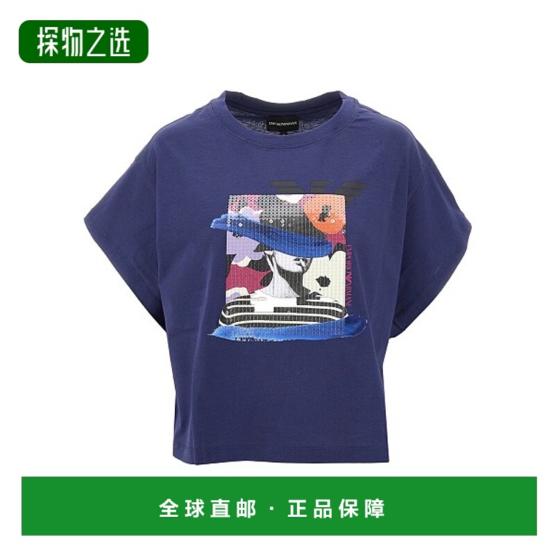香港直邮Emporio Armani 安普里奥·阿玛尼 女士 T恤 6R2T7J2J53Z