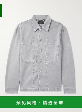 香港直邮1h可退 Lemaire 男士 直筒下擺牛仔外套 OV1024LD1063