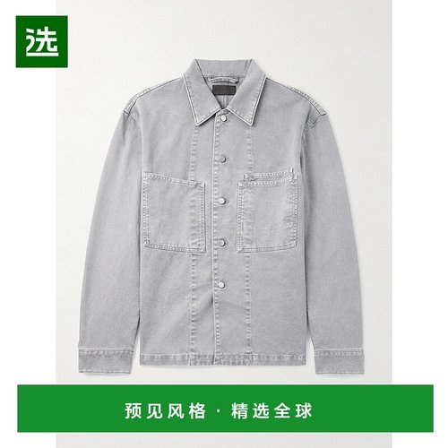 香港直邮1h可退 Lemaire 男士 直筒下擺牛仔外套 OV1024LD1063