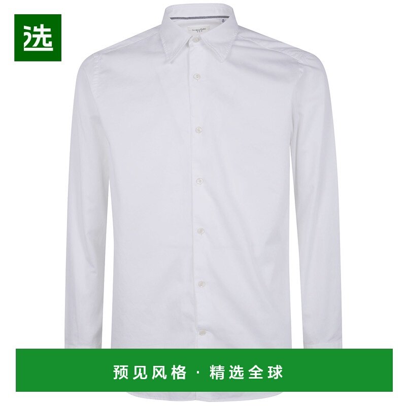 香港直邮TINTORIA MATTEI 男士衬衫 TW0N67UA1 AW2025 白色,男装,衬衫,淘宝优惠券,粉丝福利购,淘宝优惠卷