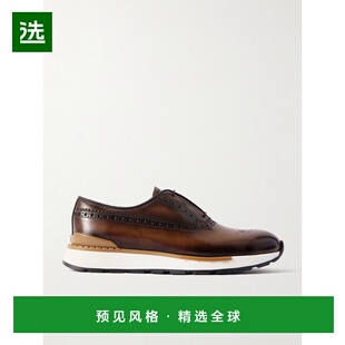 香港直邮Berluti 伯尔鲁帝 男士 Fast Track Venezia 皮质牛津运