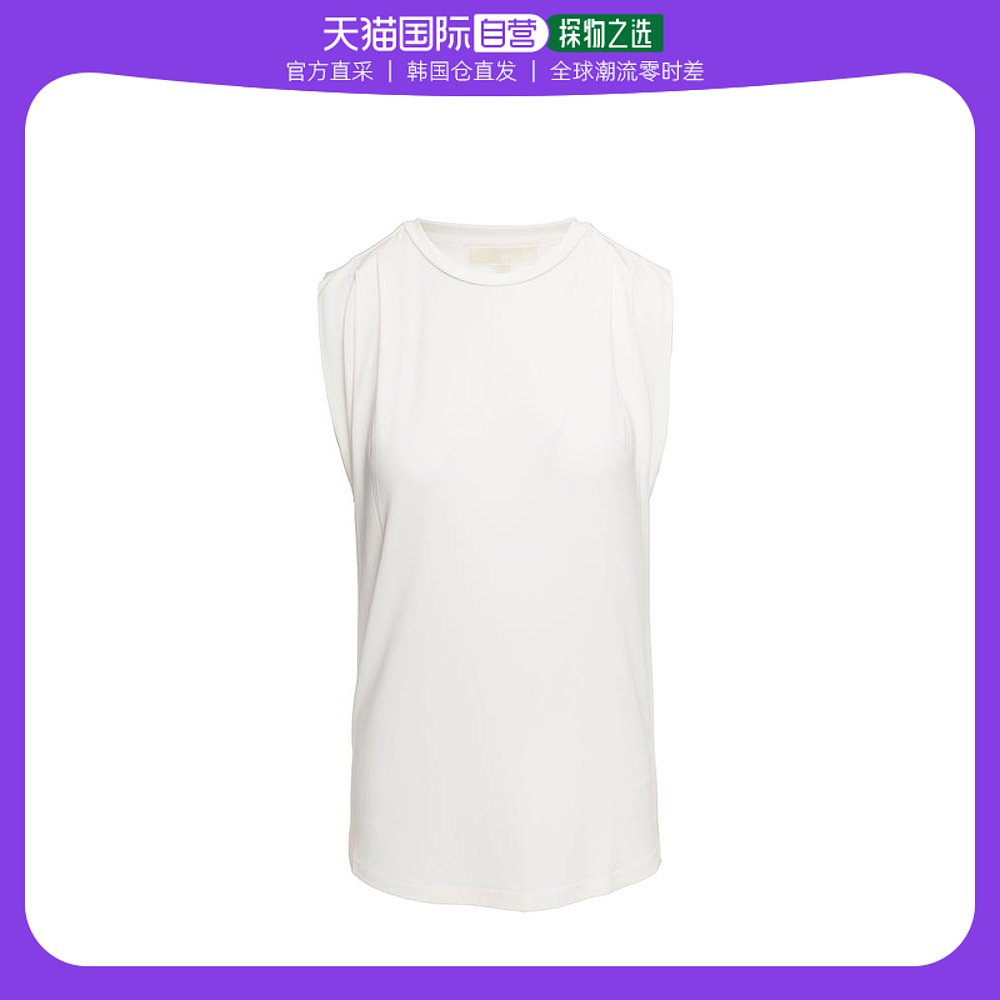 韩国直邮MICHAEL KORS23FW短袖T恤女MF351317AW110White