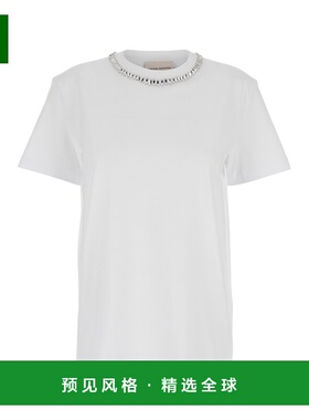 1h可退 香港直邮Semicouture 女士 T恤 Y5SJ11 white白色 舒适时
