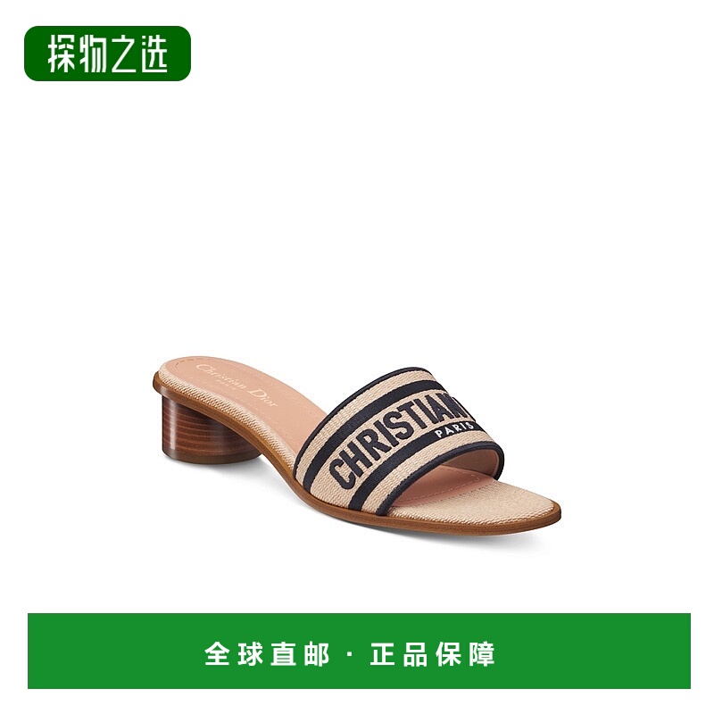 欧洲直邮Dior/迪奥 女士Dway高跟穆勒鞋