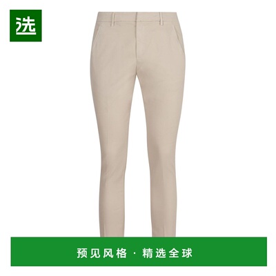 1h可退 香港直邮Dondup 男士 GAUBERT 弹力棉质斜纹棉布裤子 UP23