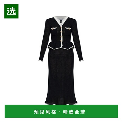 香港直邮SELF-PORTRAIT 女士连衣裙 SS26086MB0BLACK SS2026