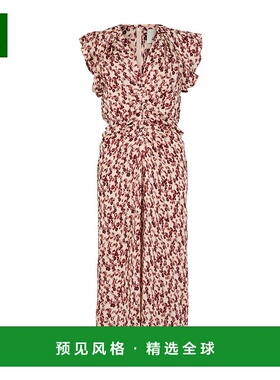 香港直邮Isabel Marant V领连衣裙 IMAG8QU4真丝