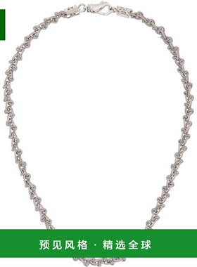 1h可退 香港直邮Emanuele Bicocchi 男士 Braided Knot 项链 NDN2