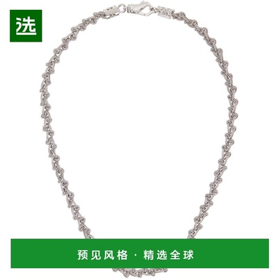 1h可退 香港直邮Emanuele Bicocchi 男士 Braided Knot 项链 NDN2