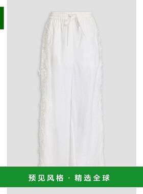 1h可退 香港直邮ZIMMERMANN 女士 裤子 9864PSS241 white白色 舒