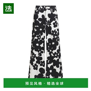 香港直邮Marni 印花棉质长裤 PAMA0514S0UTC462